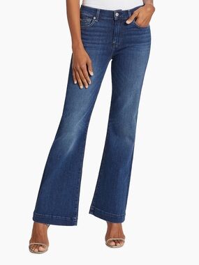 7 For All Mankind Dojo Wide Leg Trouser Jeans Size 24